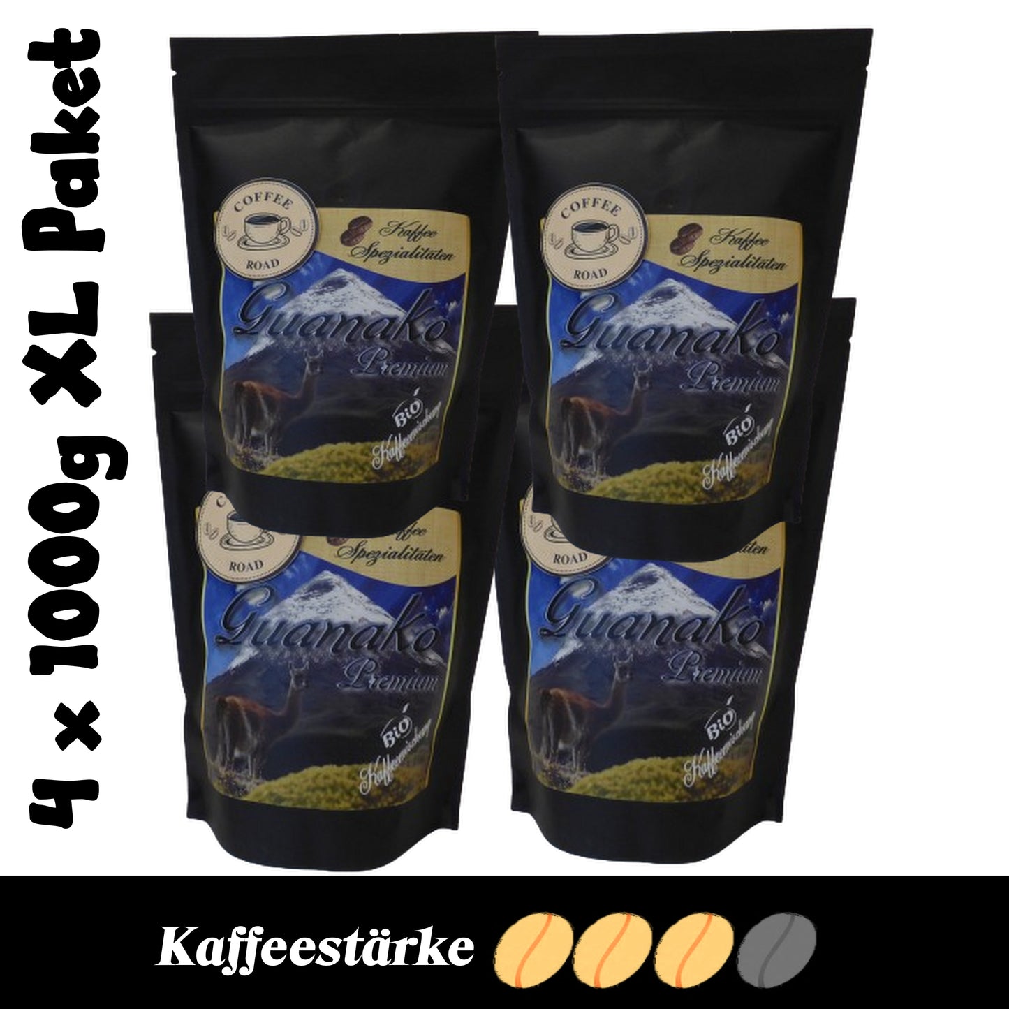 Bio Kaffee XL Paket Guanako