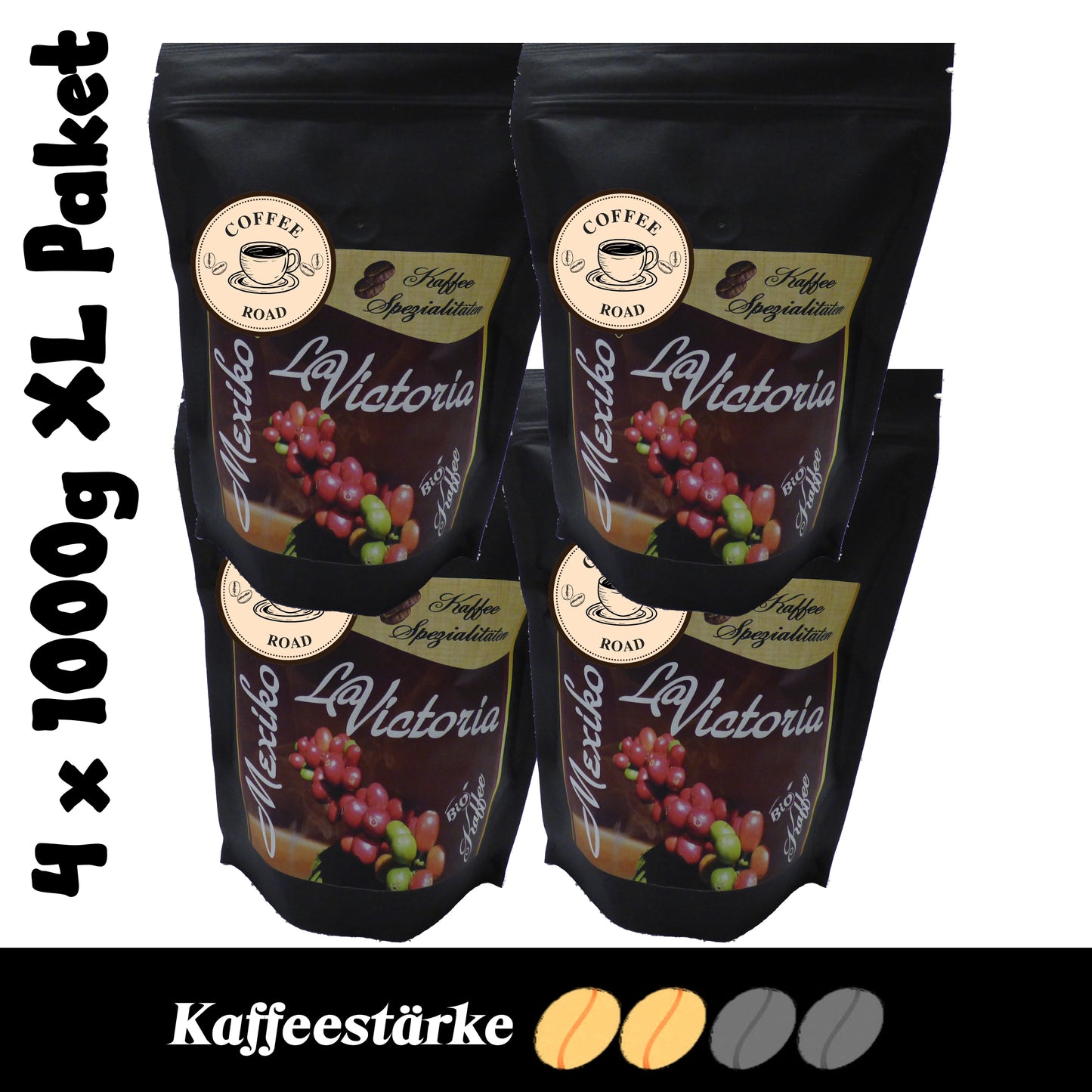 Bio Kaffee XL Paket Mexiko La Victoria