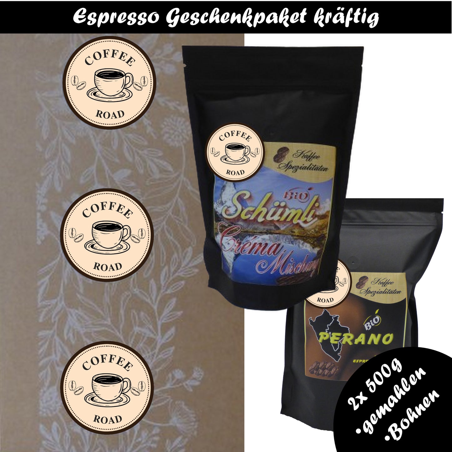 Espresso Geschenkpaket kraeftig